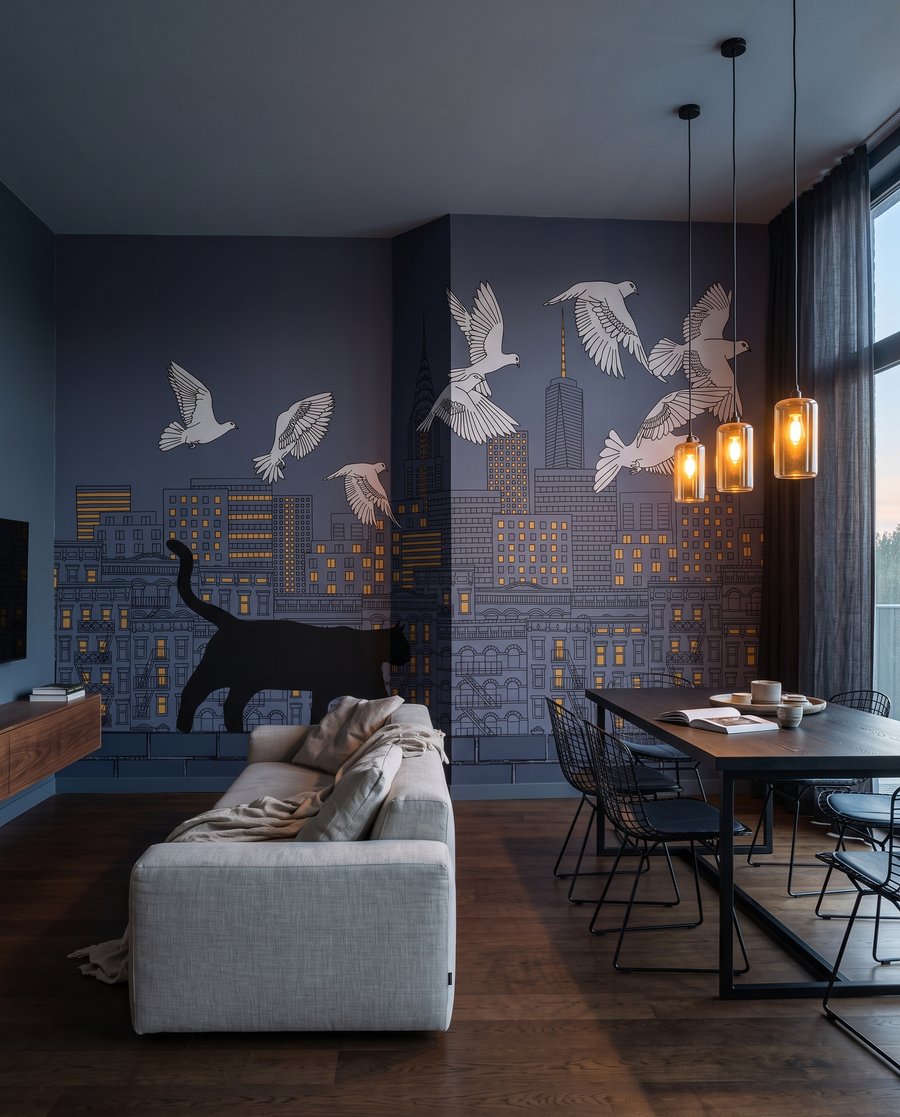 Cats Above the City — interior 1