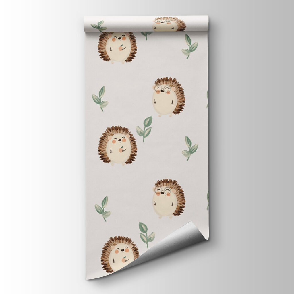 Hedgehogs among little twigs — product view