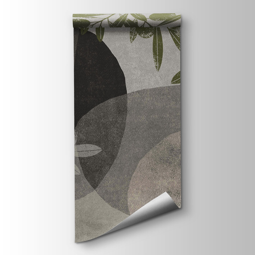 Leaves among abstract arches — product view