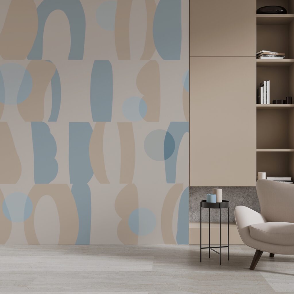 Rounded vertical shapes — interior 2