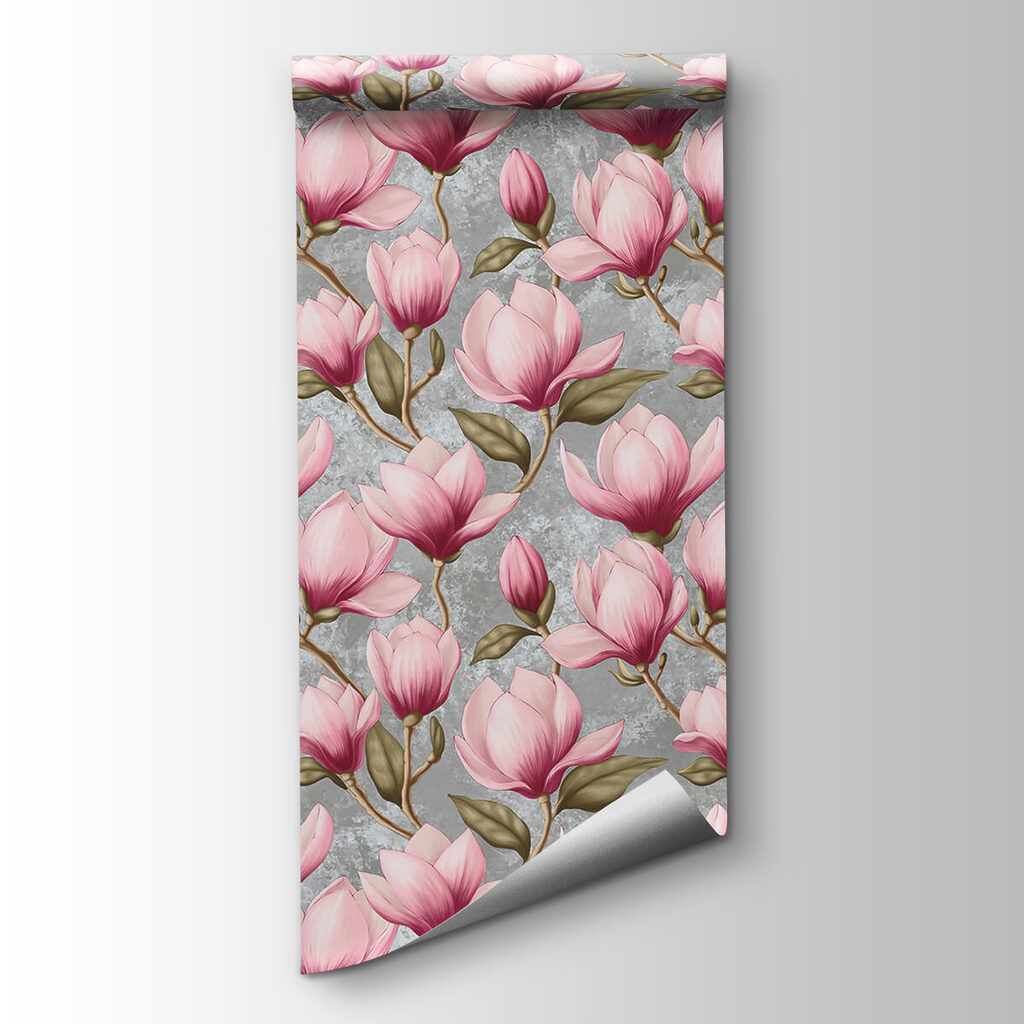 Magnolia flower pattern — product view
