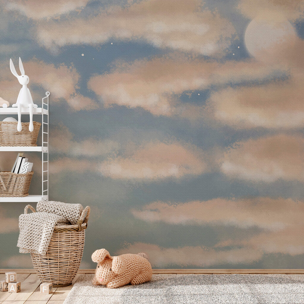 Clouds under the moon — interior 1