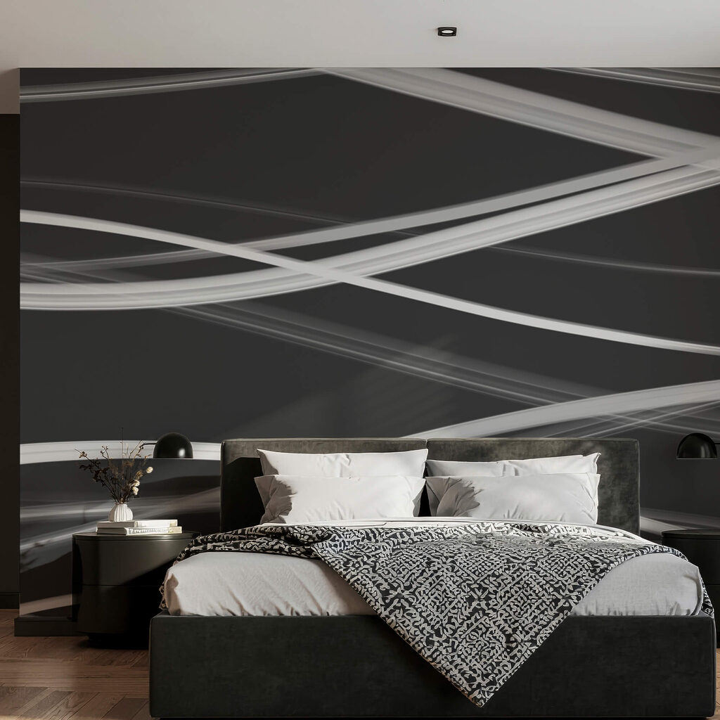 White lines cross black — interior 1
