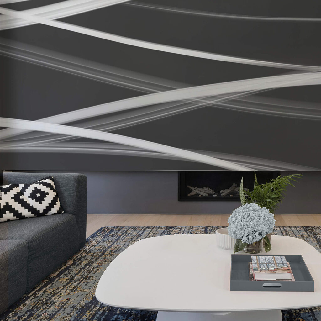 White lines cross black — interior 2