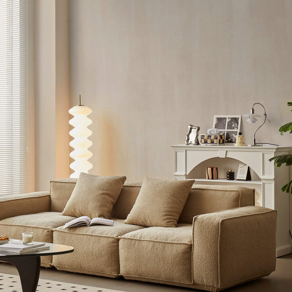 Light stripes in sand — interior 1
