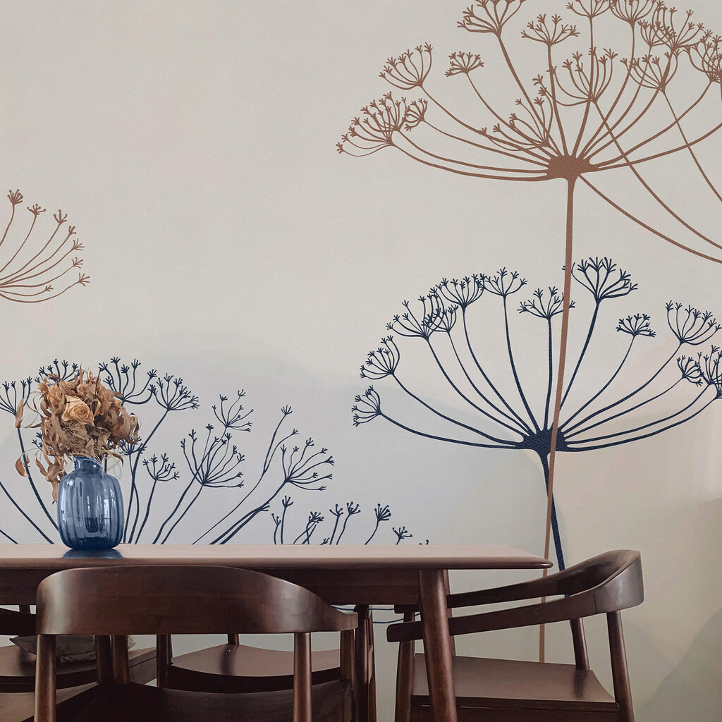 Flowers on thin stems — interior 3