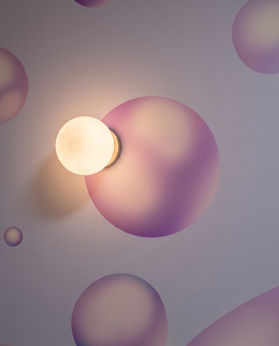 Lilac Bubbles — detail
