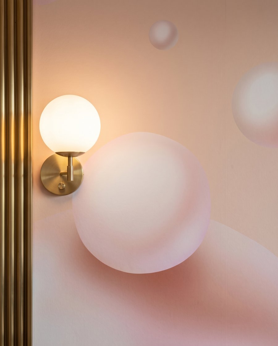Lilac Bubbles — detail