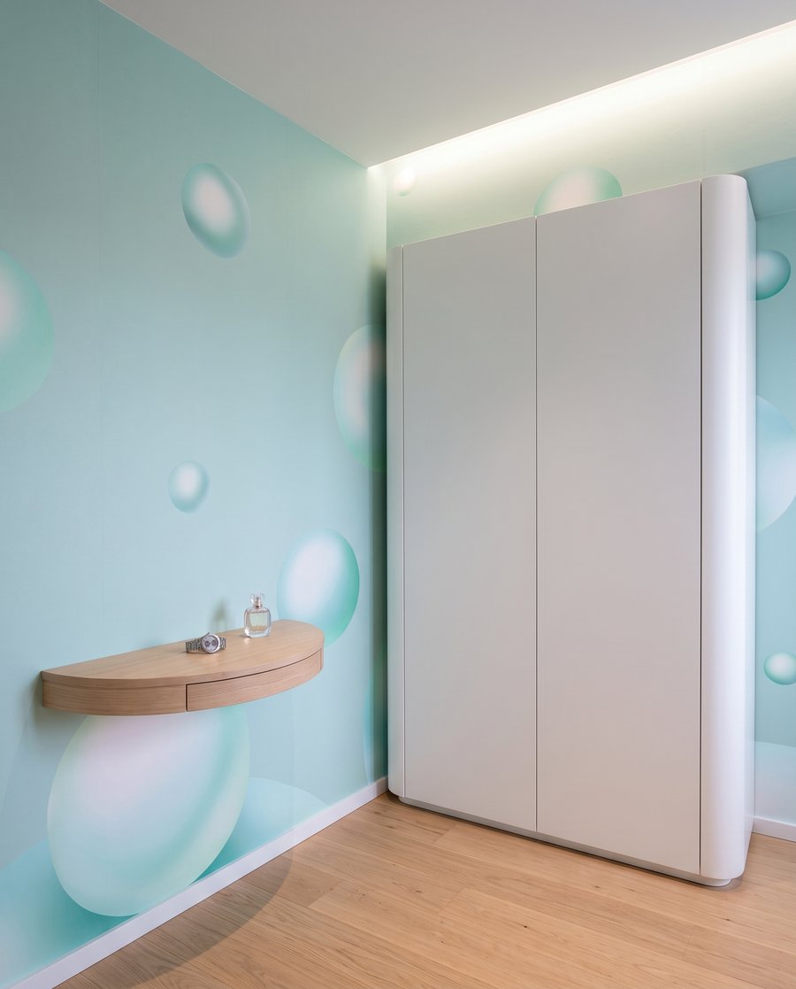 Lilac Bubbles — interior 1