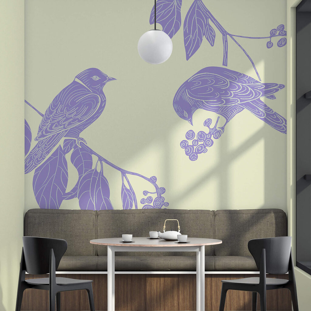 Birdsong Branches — interior 1