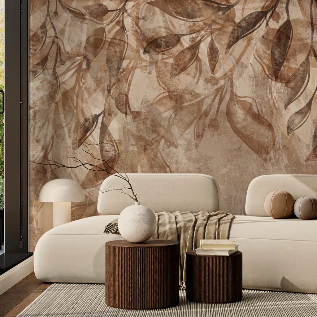 Layers of Leaves in an interior