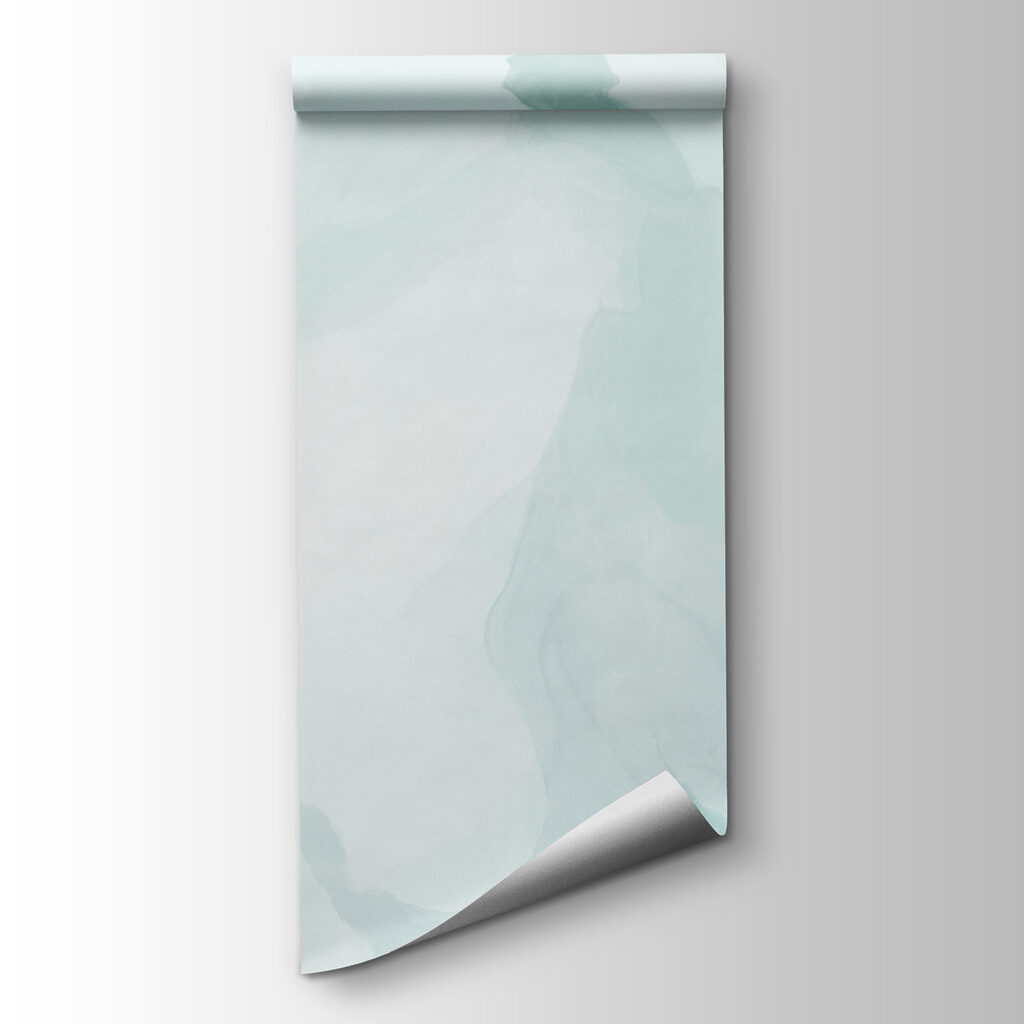 Turquoise veils flowing together — product view