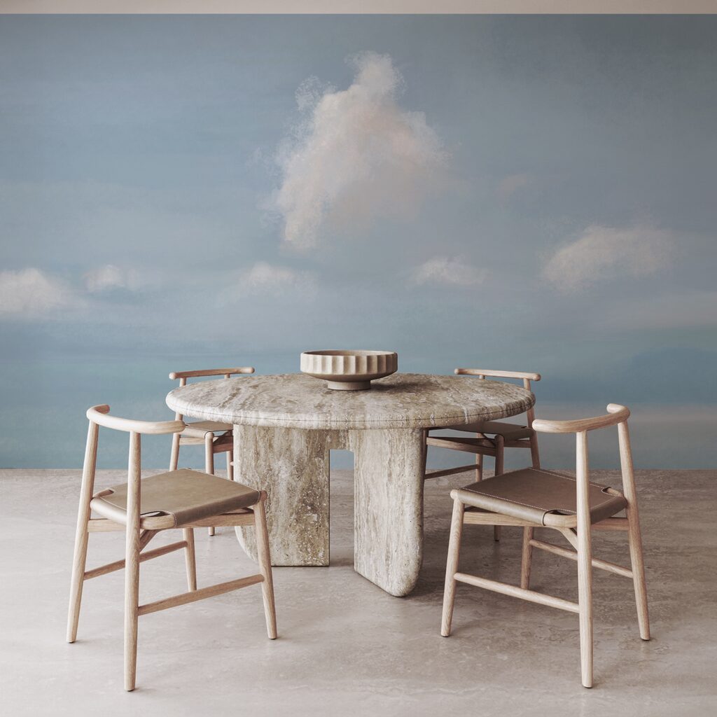 Cloud above a sailboat — interior 3