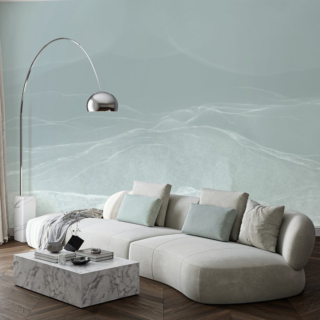 Misty layered mountains — interior 1