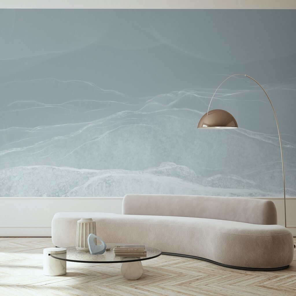 Misty layered mountains — interior 2