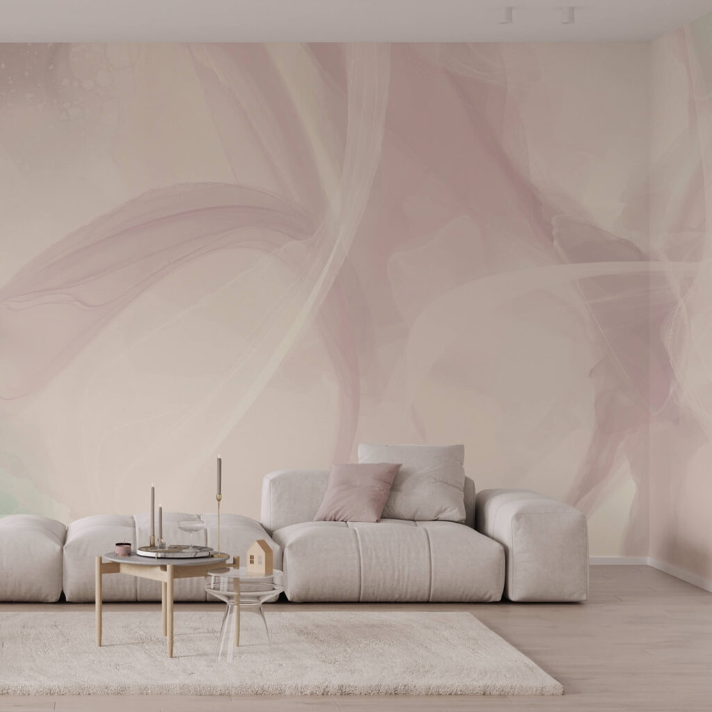 Flowing leaf veils — interior 1
