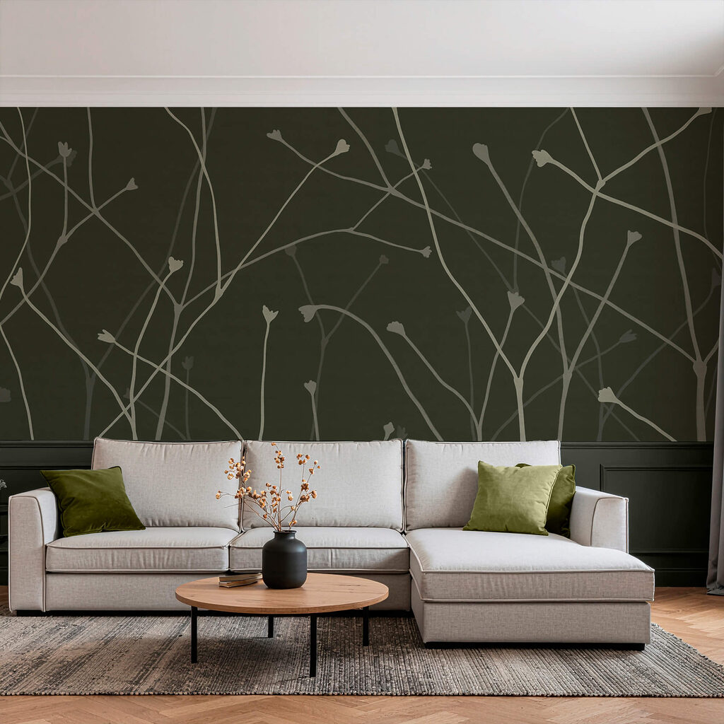 Pale stems and leaves — interior 1