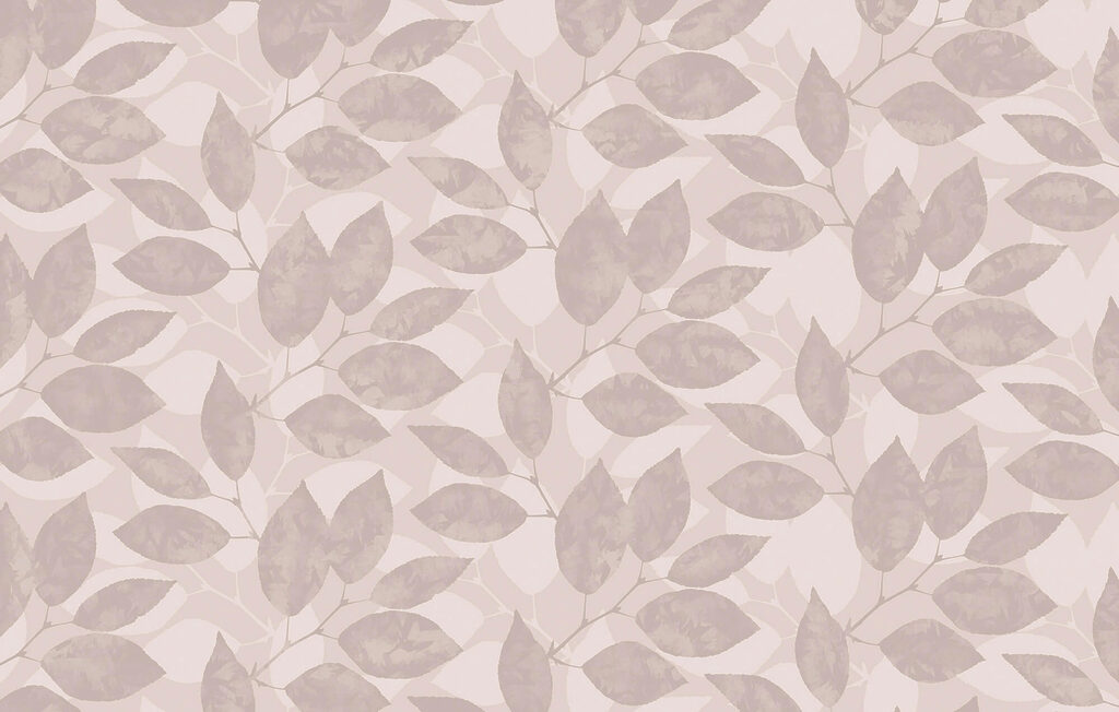 Soft leaf pattern — full design