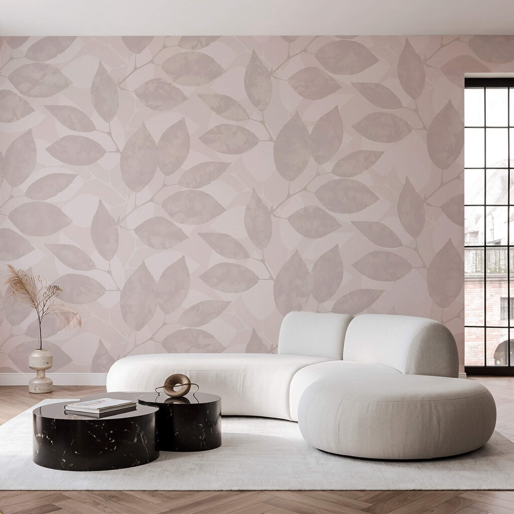 Soft leaf pattern — interior 1