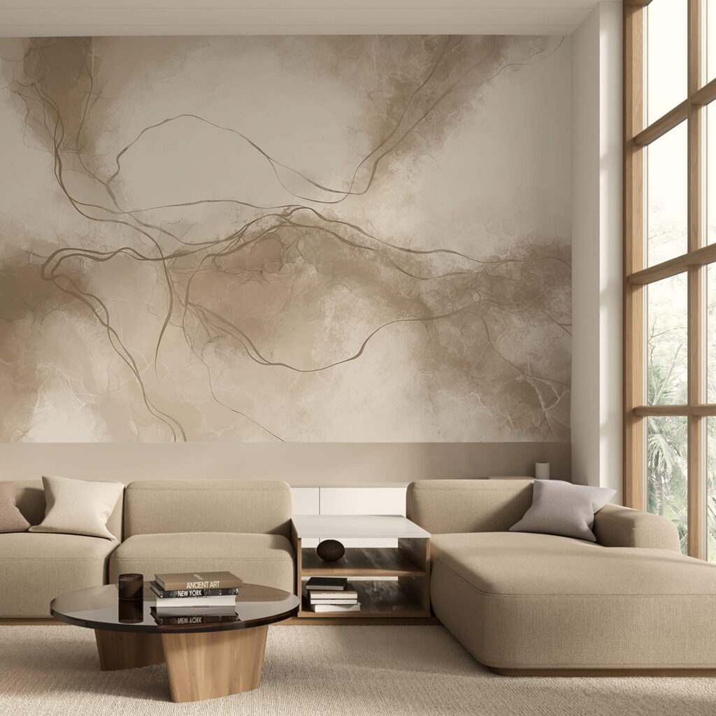 Fine veins between clouds — interior 3