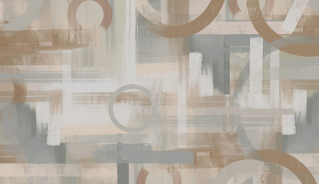Circles between paint bands — full design