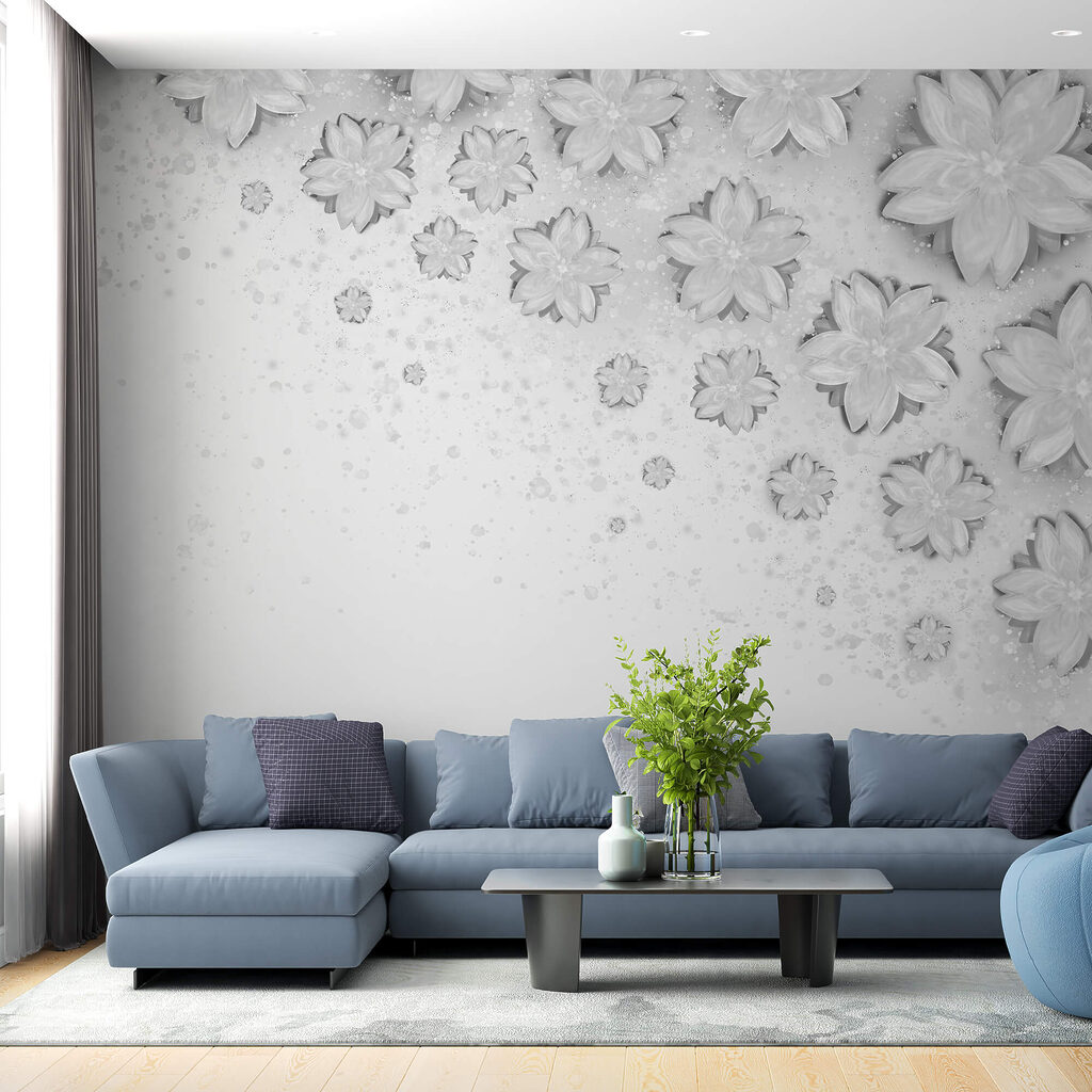 Floral Relief in an interior
