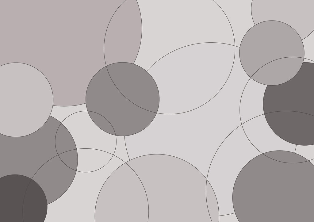 Overlapping circles — full design