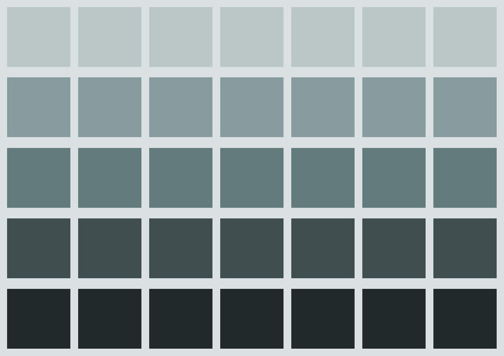 Gradient squares — full design