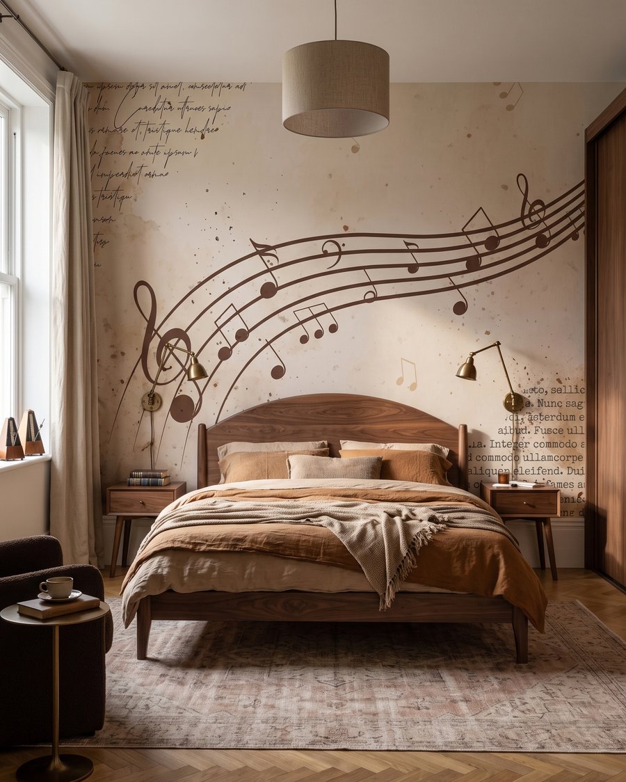 Melody on Paper in an interior