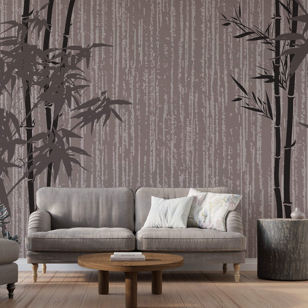 Bamboo in vertical lines — interior 2
