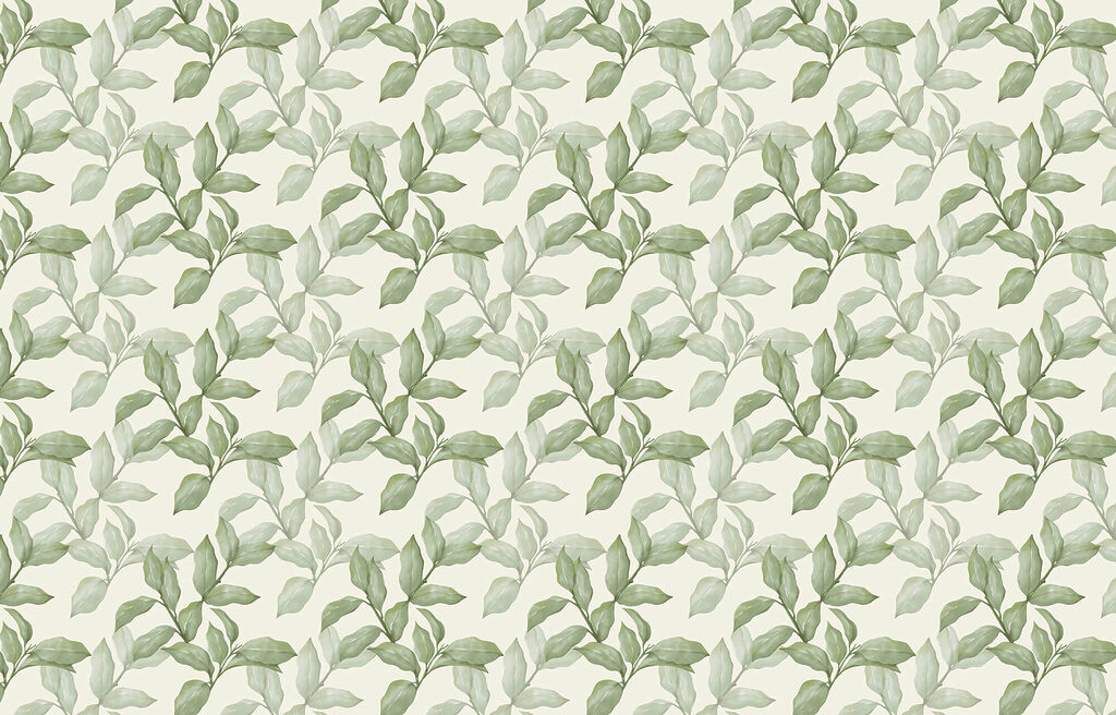 Small sprigs in rows — full design