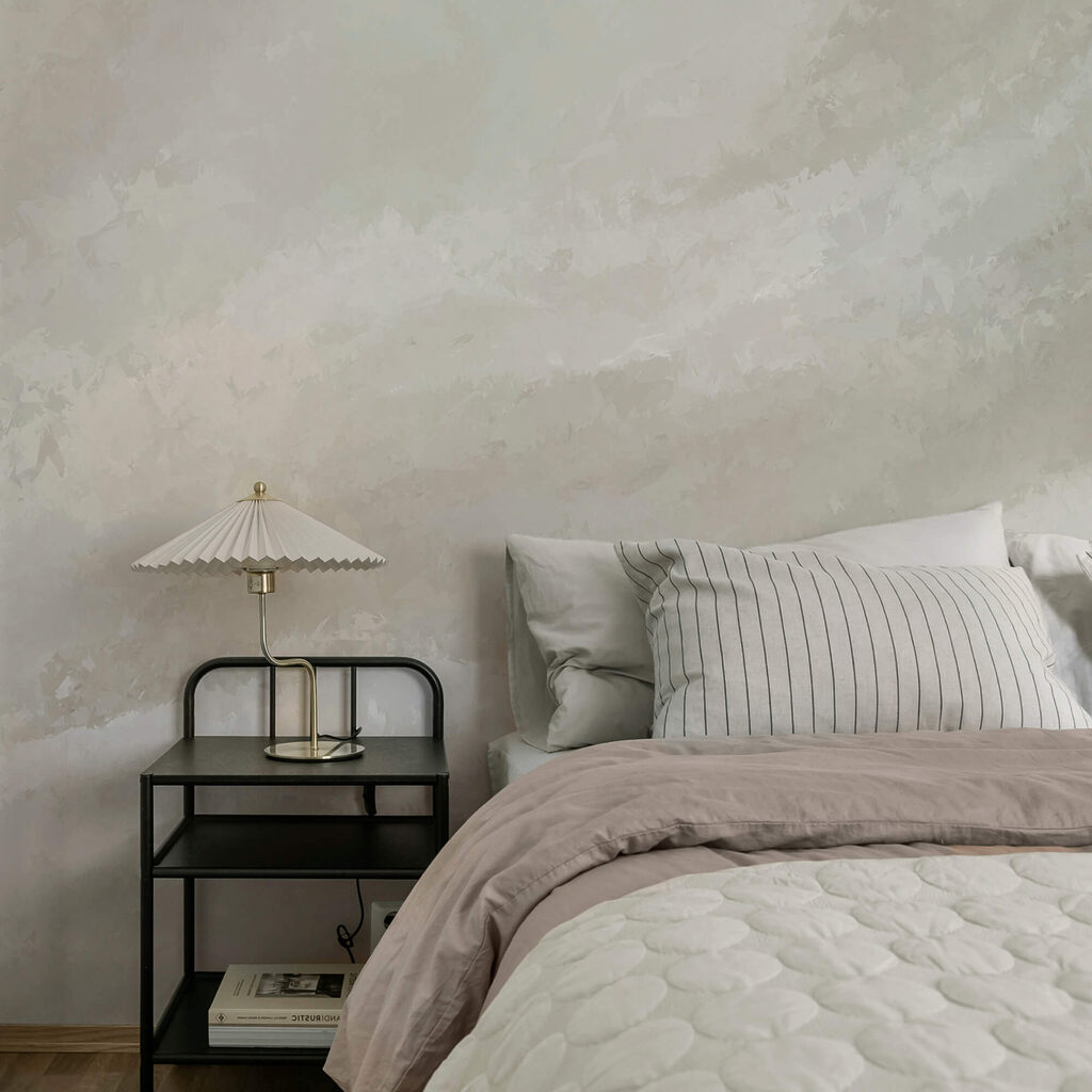 Soft brushstroke waves — interior 2
