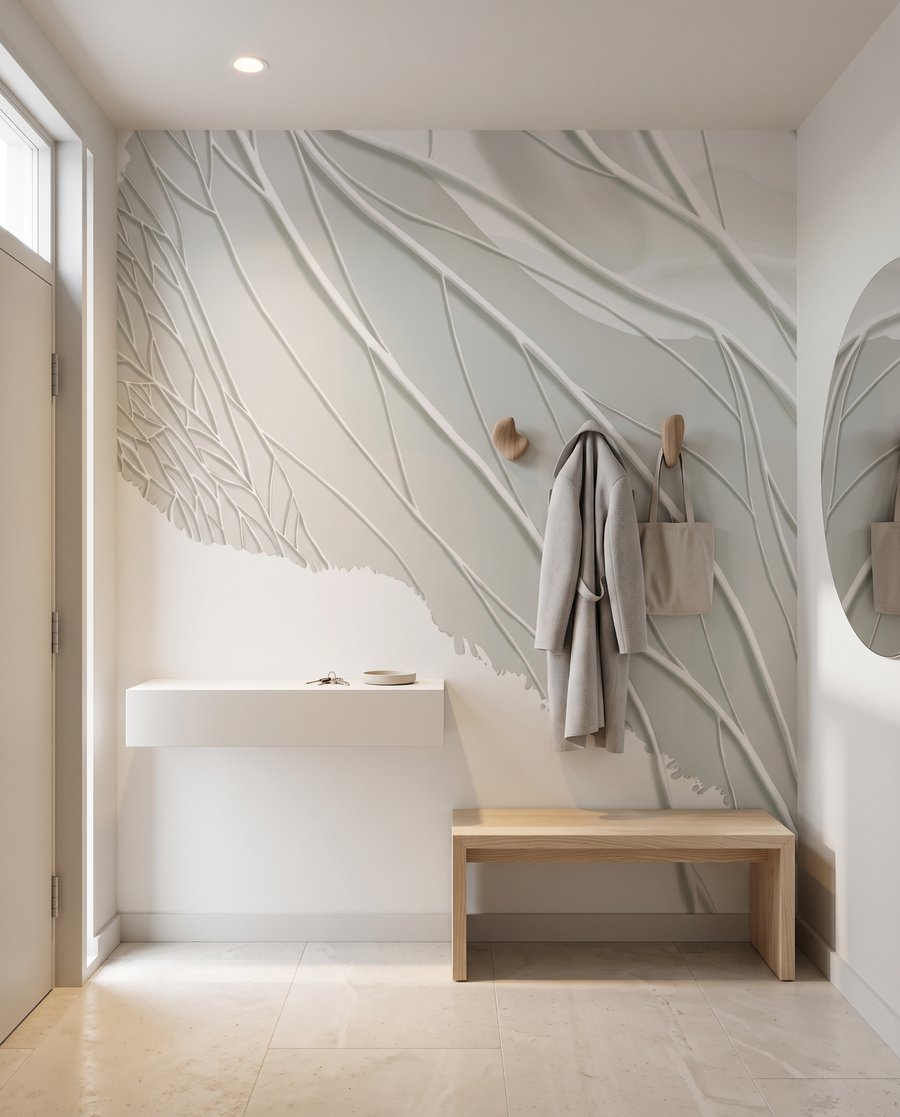 Flowing Relief in an interior