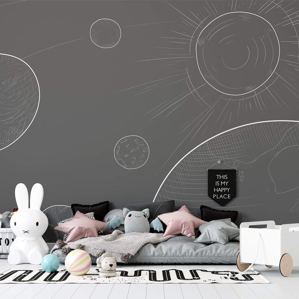 Orbits in Chalk in an interior