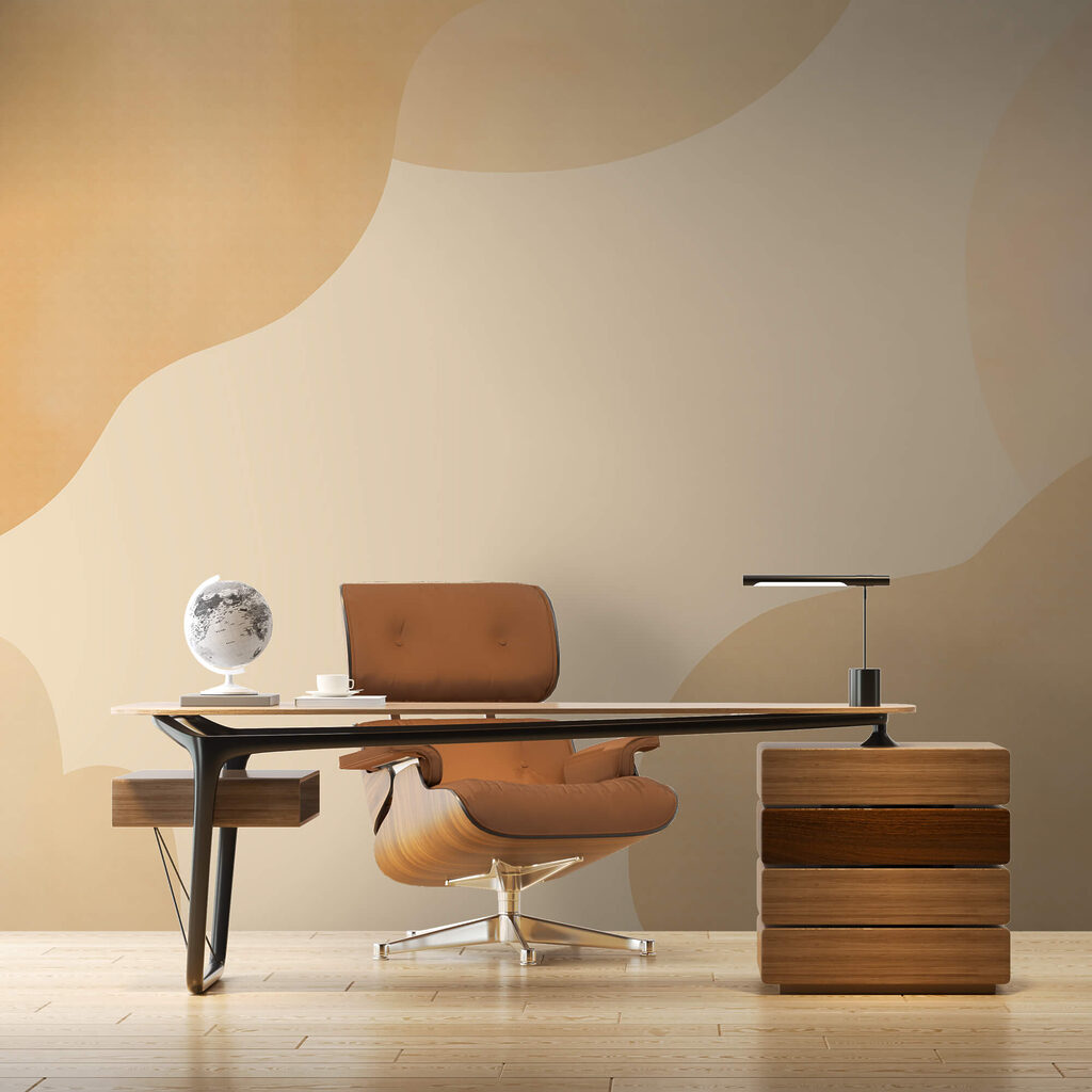 Gentle Colour Fields in an interior