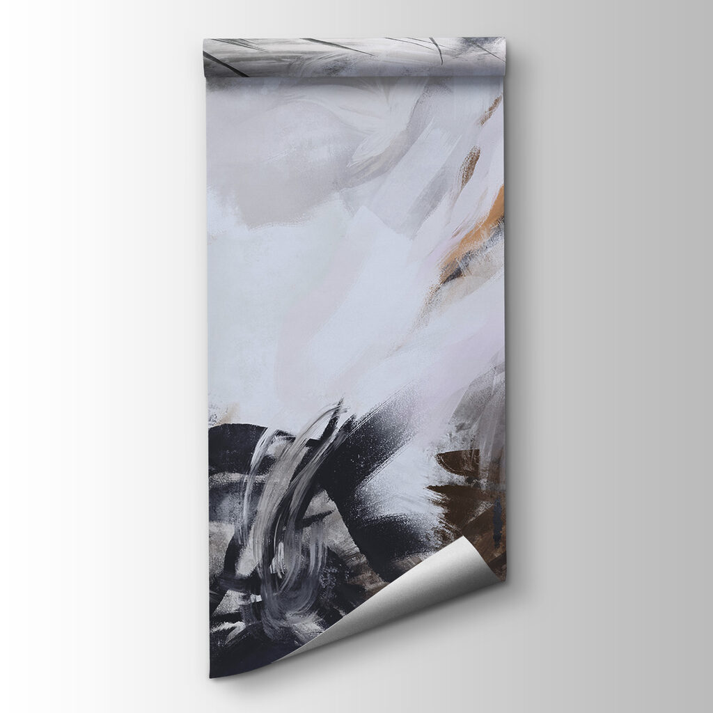 Loose brushstrokes meet — product view