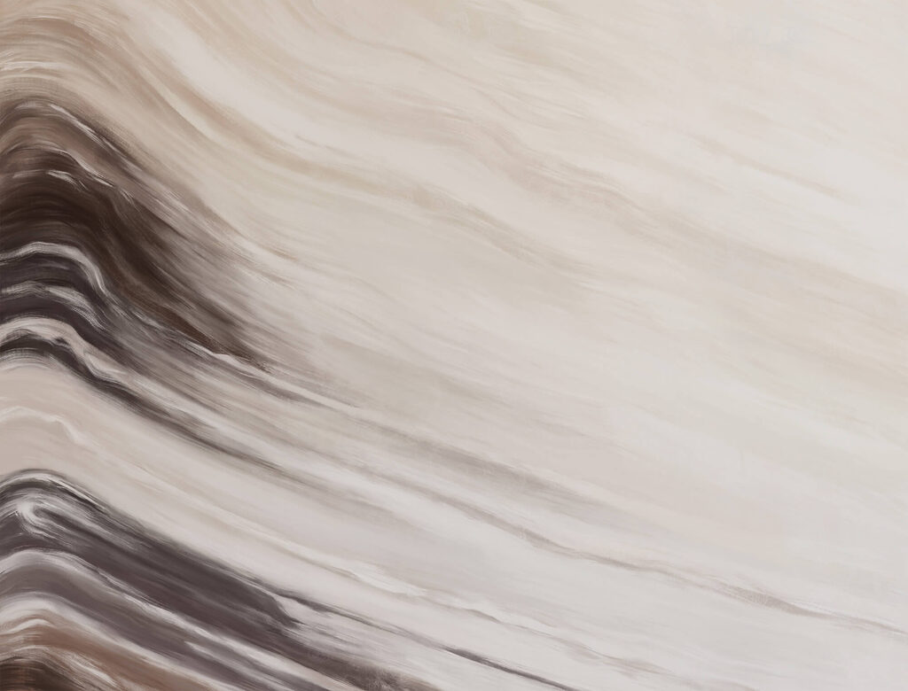 Paint flows in browns — full design