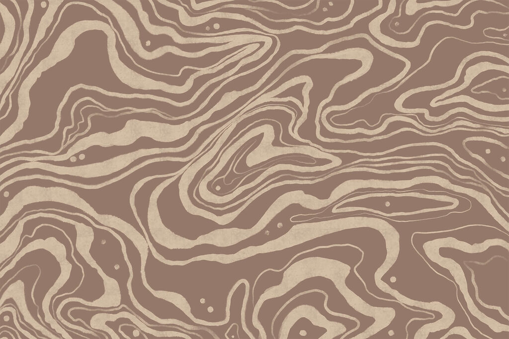 Thin twisting lines — full design