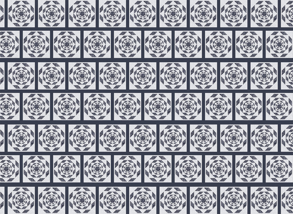 Dark ornaments as tiles — full design