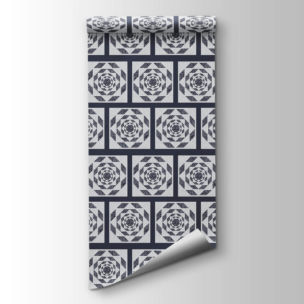 Dark ornaments as tiles — product view