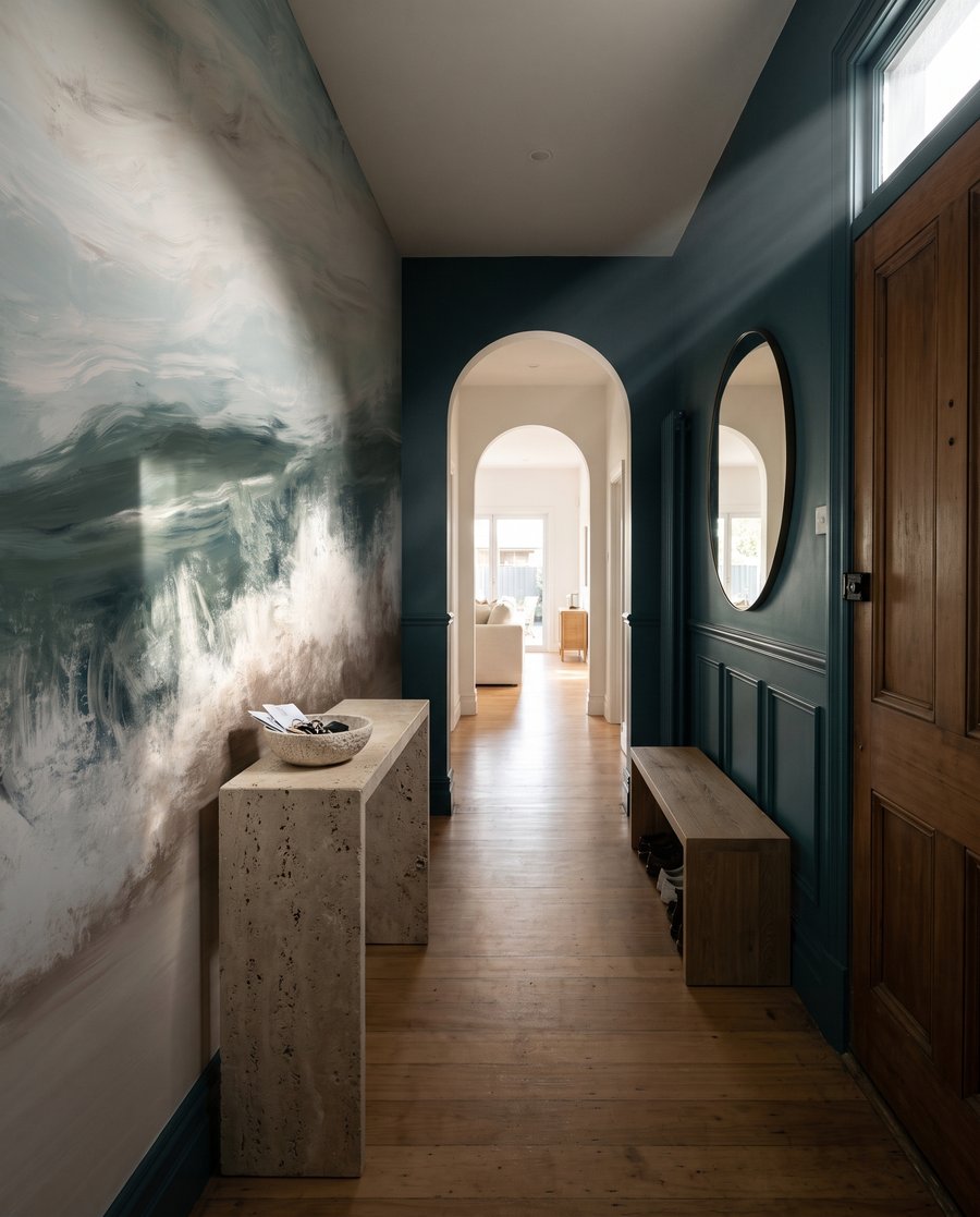 Breaking Wave in an interior