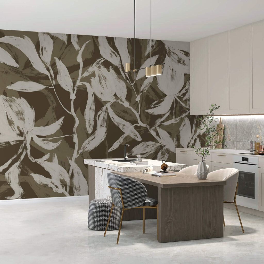 Botanical Layers in an interior
