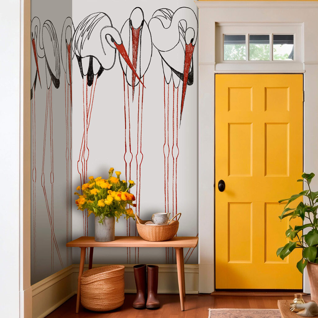 Wading Together in an interior