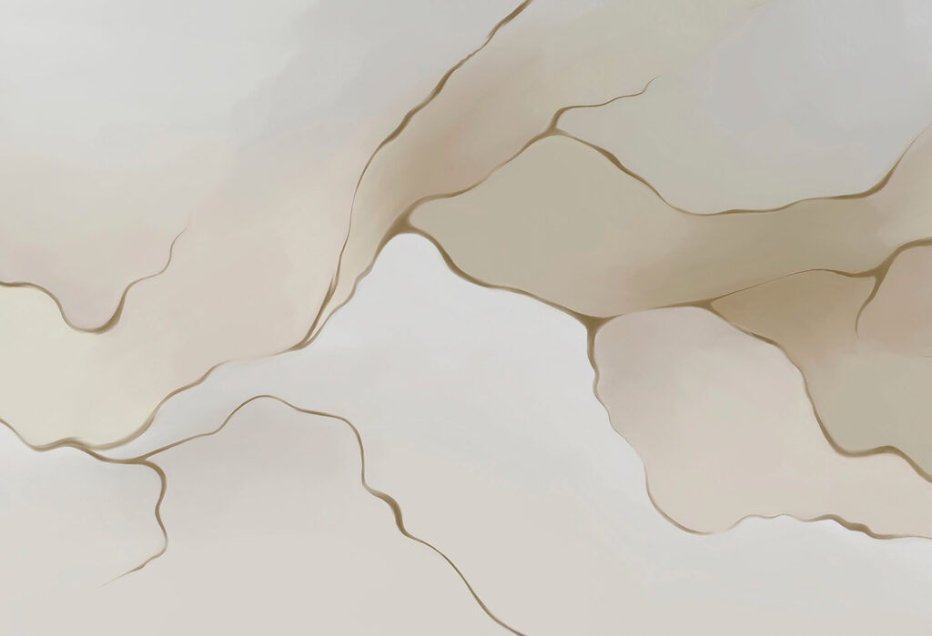 Fine veins in beige — full design