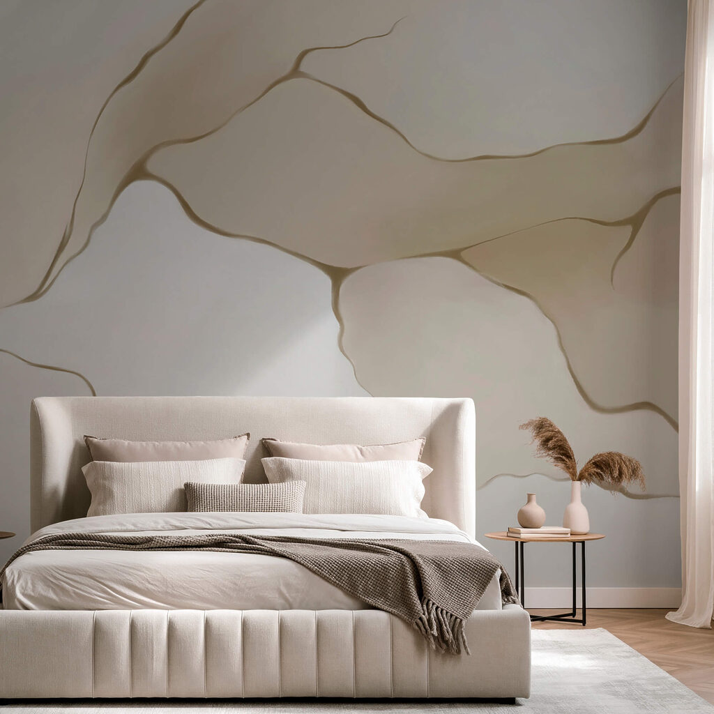 Fine veins in beige — interior 2
