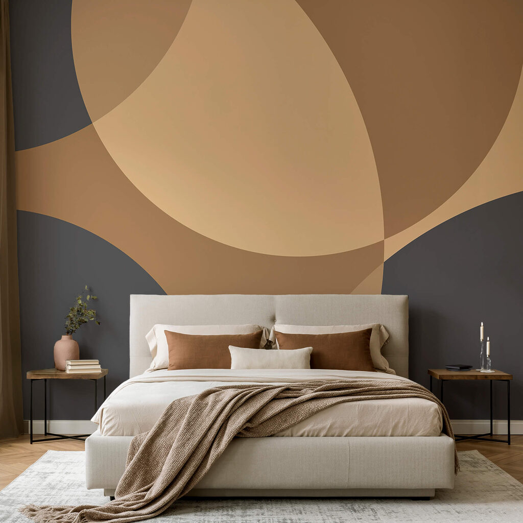 Overlapping rounded shapes — interior 2