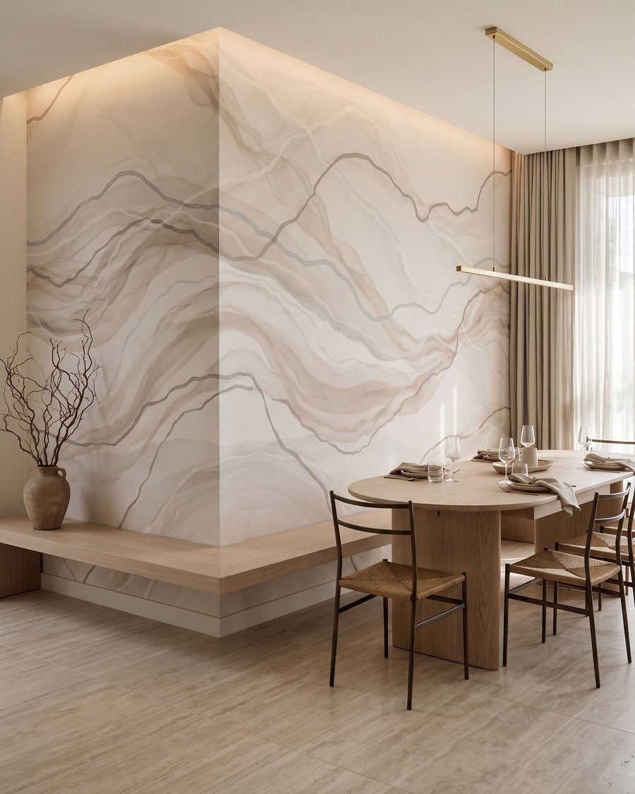Marble Quiet in an interior