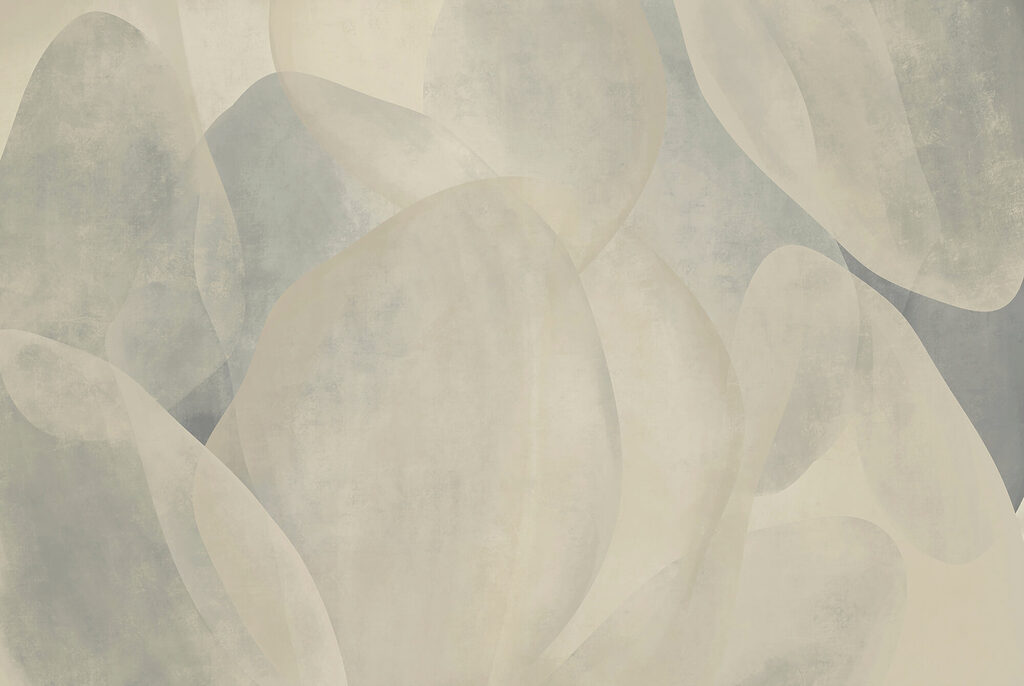 Pale leaves in grey-green — full design