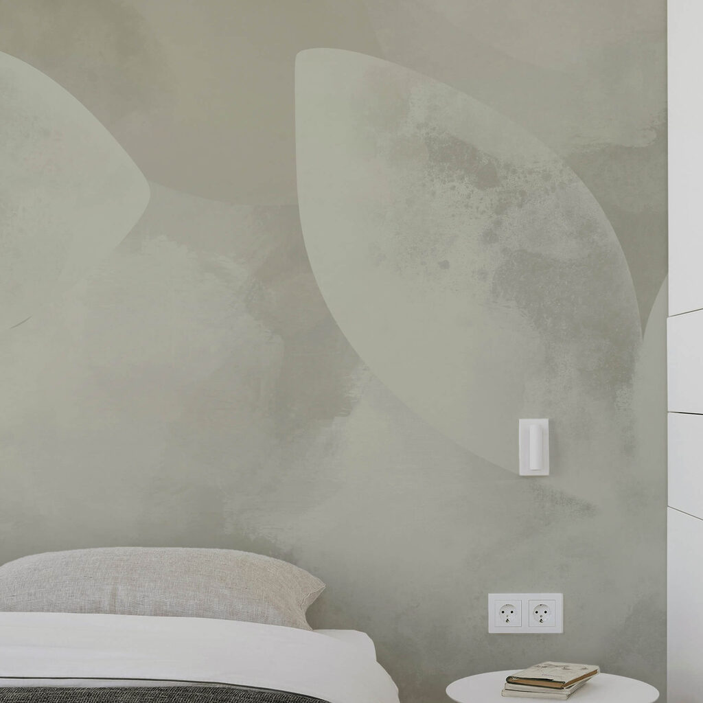 Flowers in translucent green — interior 2