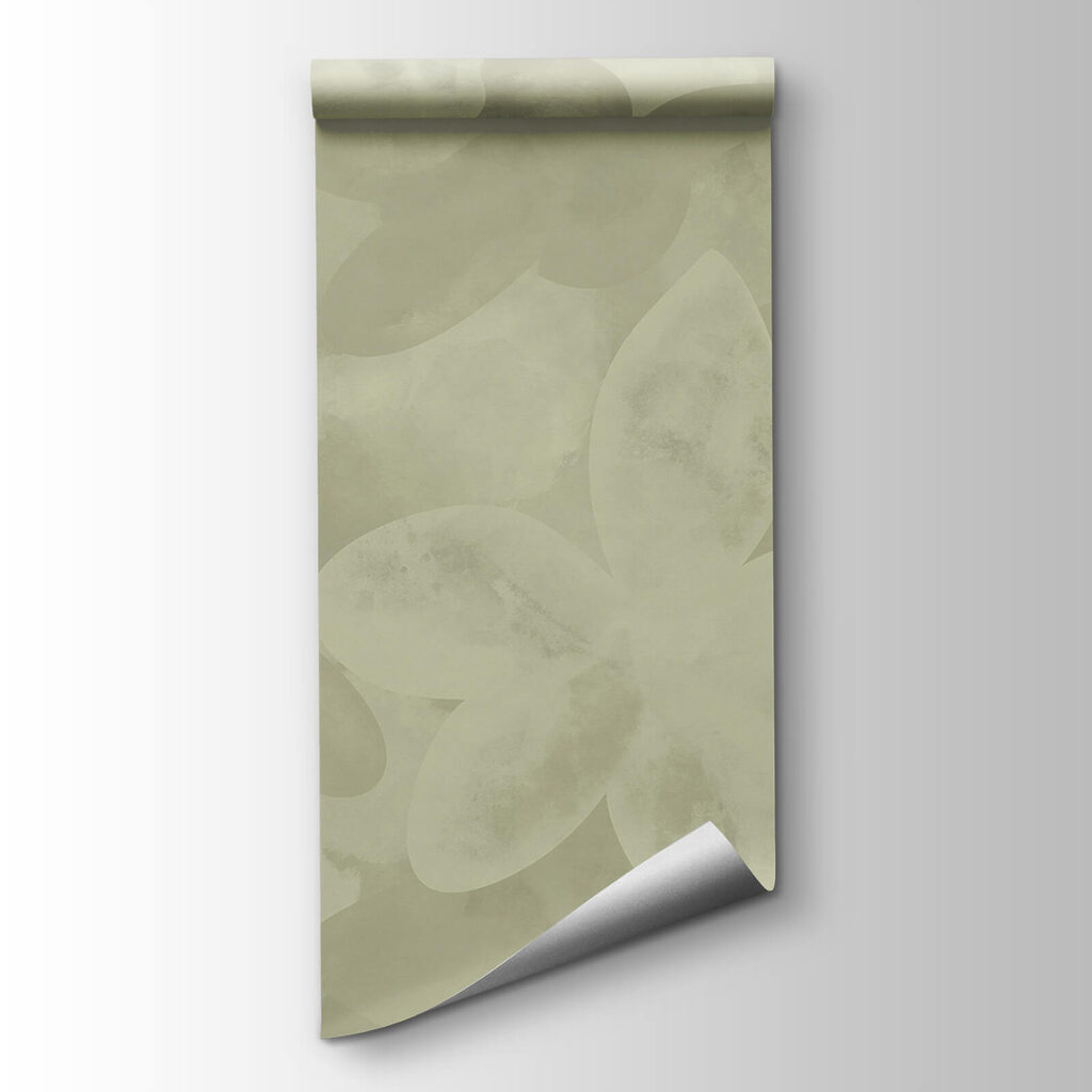 Flowers in translucent green — product view